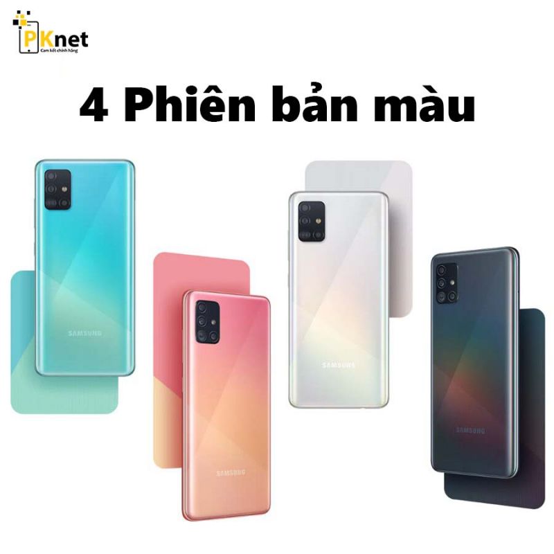 4 Phiên bản màu của Samsung Galaxy A51