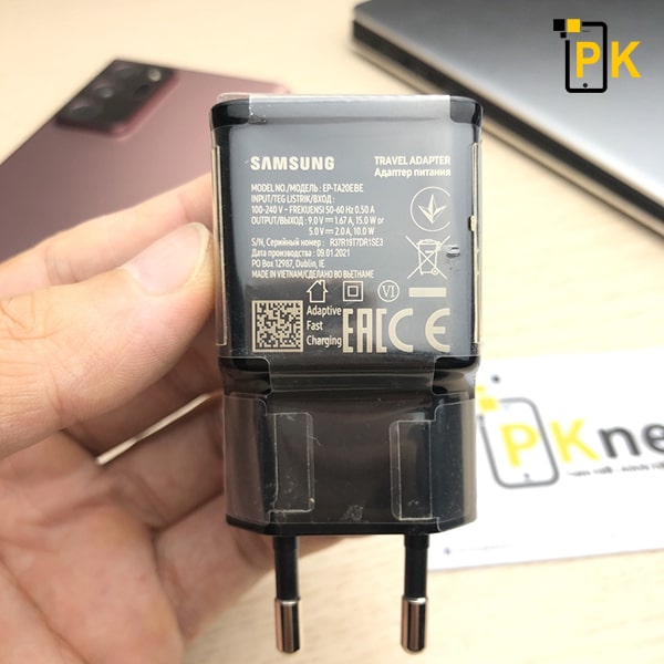 Cốc sạc nhanh Note 8 chính hãng