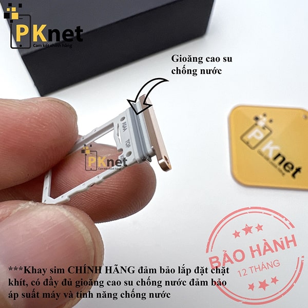 Khay sim có gioăng chống nước