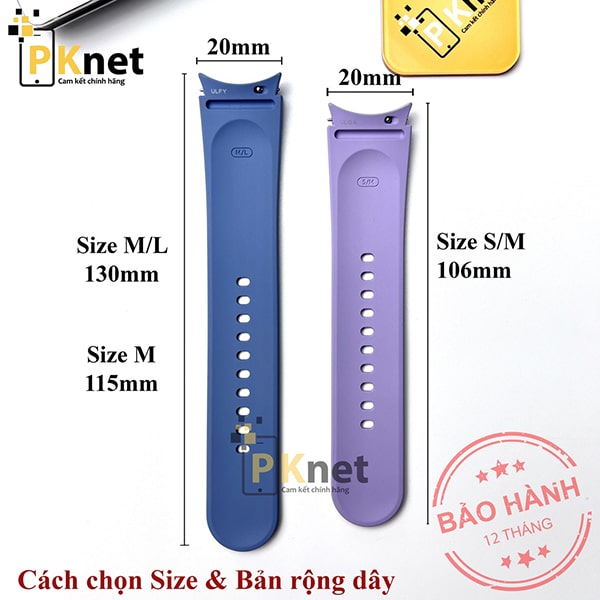 Hướng dẫn chọn size dây Watch 5