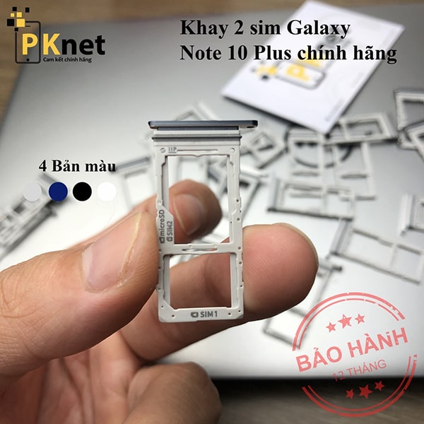 Khay 2 sim chính hãng cho Note 10 Plus (5G)