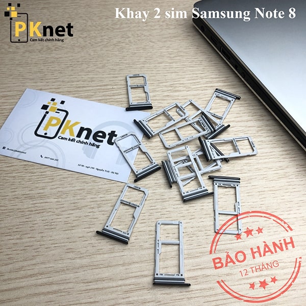 Khay 2 sim Samsung Galaxy Note 8