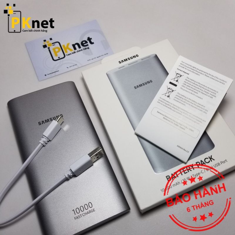 Pin sạc dự phòng 10.000 mAh EB-1100 hỗ trợ sạc nhanh 15W