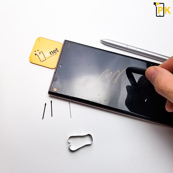Thử lại bút Spen Tab S7 sau khi thay ngòi